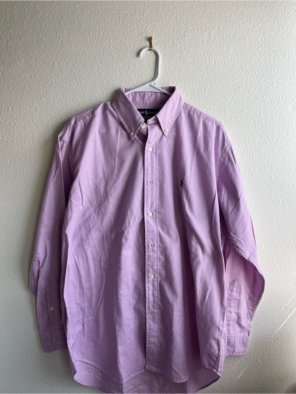 Polo Ralph Lauren Light Purple Button-Down Shirt